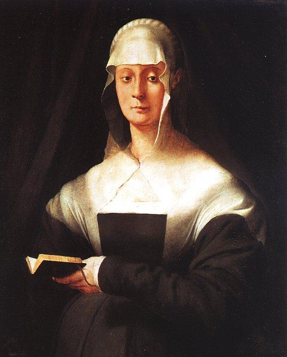 Jacopo Pontormo Portrait of Maria Salviati Sweden oil painting art